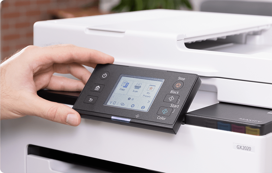 Pantalla táctil LCD ajustable de 2.7”