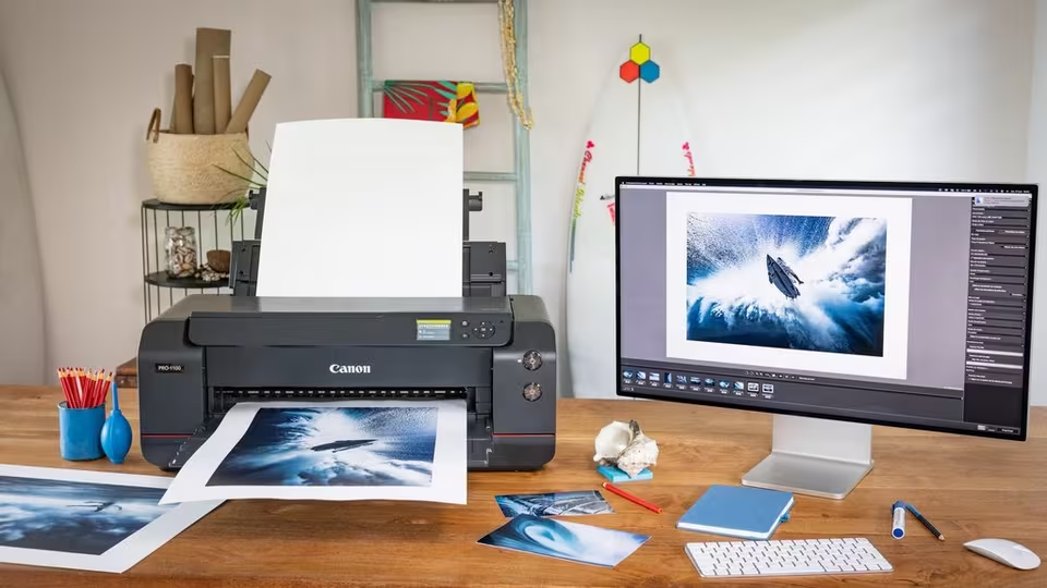 Impresión profesional sencilla