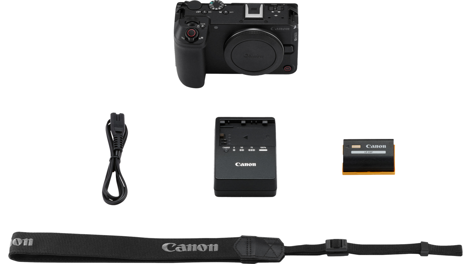 Contenido de la caja Canon EOS R6 V