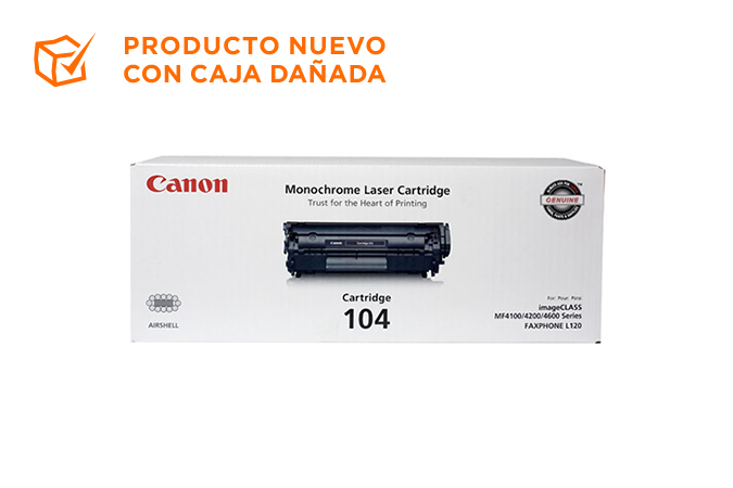 Cartridge 104 Caja Dañada