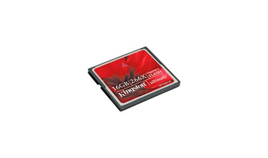 Tarjeta de Memoria Kingston CF 16GB 266X