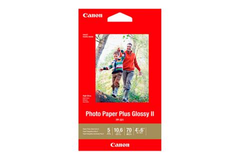 Papel Fotográfico Plus Glossy II PP-301 4x6 (20 Hojas)