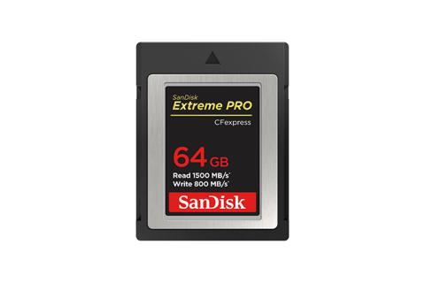 Tarjeta de Memoria SanDisk Extreme PRO CFexpress 64GB