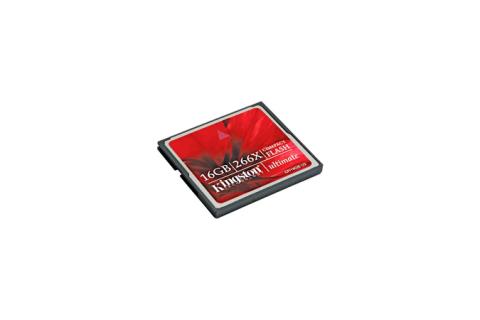 Tarjeta de Memoria Kingston CF 16GB 266X